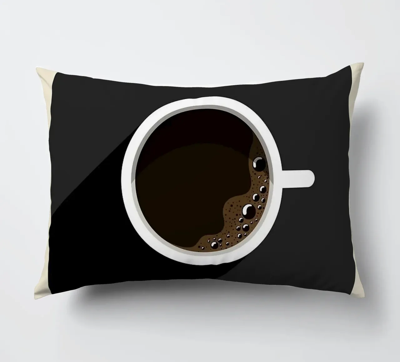 caffè nero cuscino da Luke Yaeger