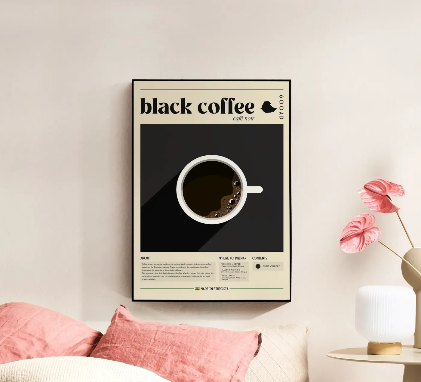 black coffee Acryl-Glas von Luke Yaeger