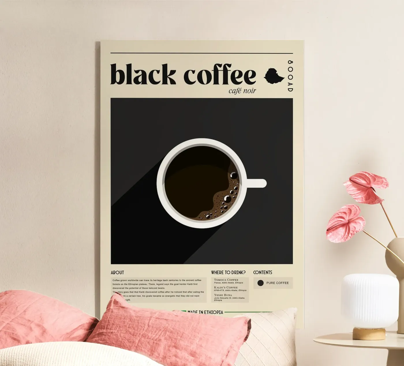 black coffee Acryl-Glas von Luke Yaeger