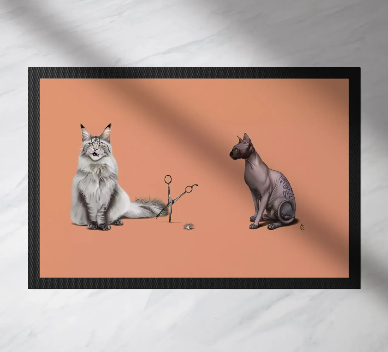 Cut (Colour) zerbino da Rob Art | Illustration