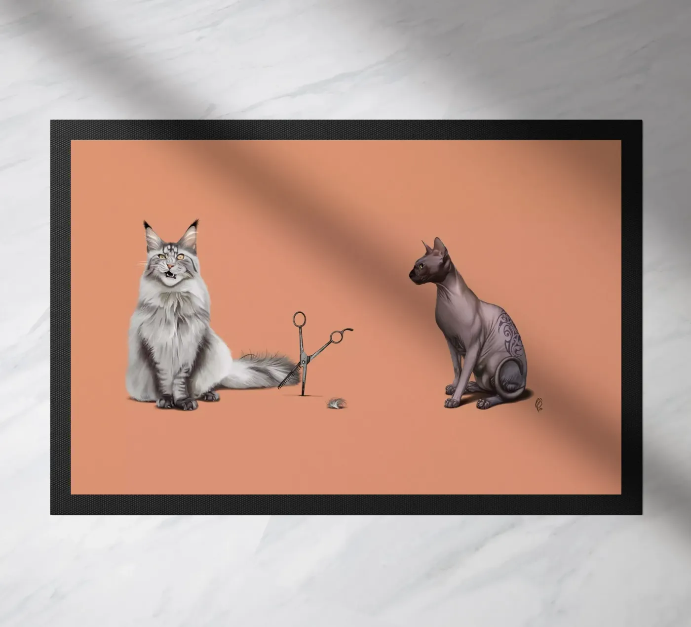 Cut (Colour) zerbino da Rob Art | Illustration