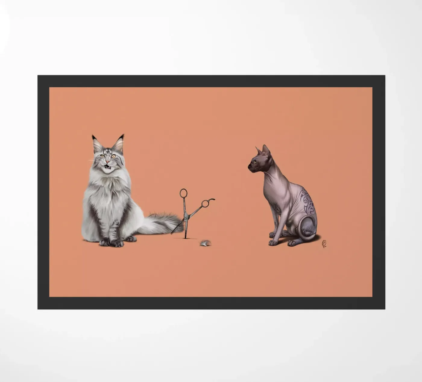 Cut (Colour) zerbino da Rob Art | Illustration