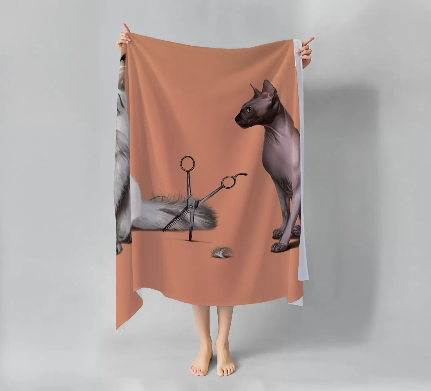 Cut (Colour) telo mare da Rob Art | Illustration