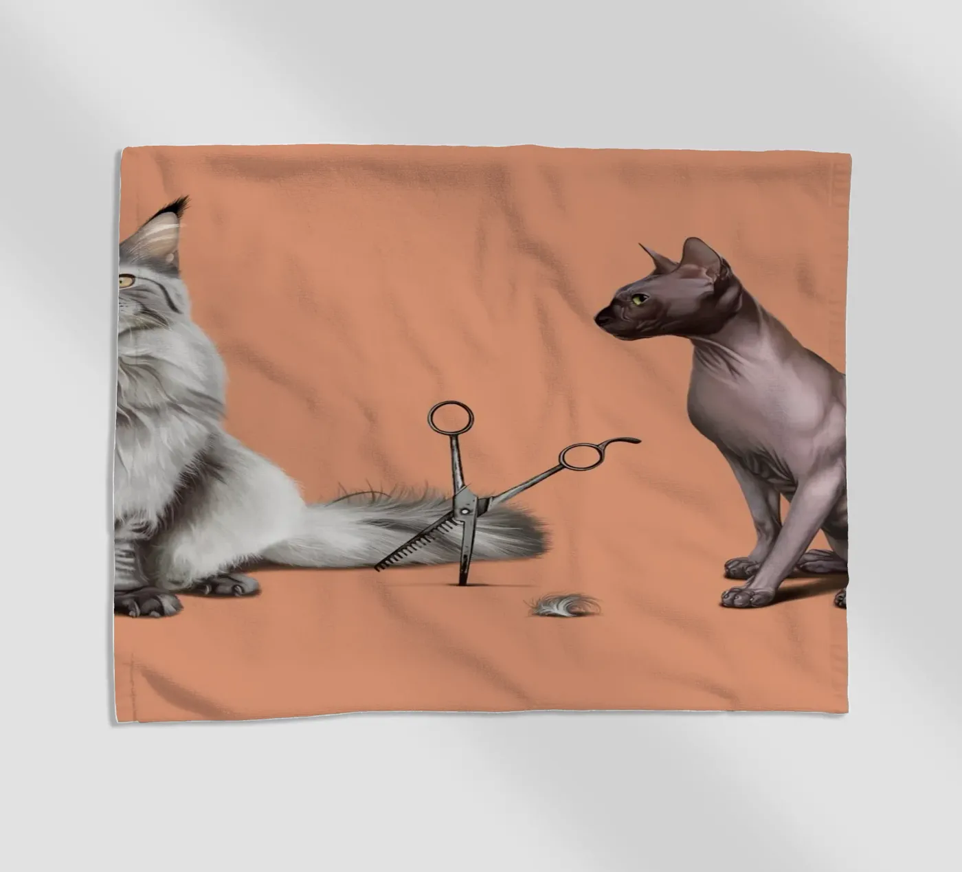 Cut (Colour) telo mare da Rob Art | Illustration