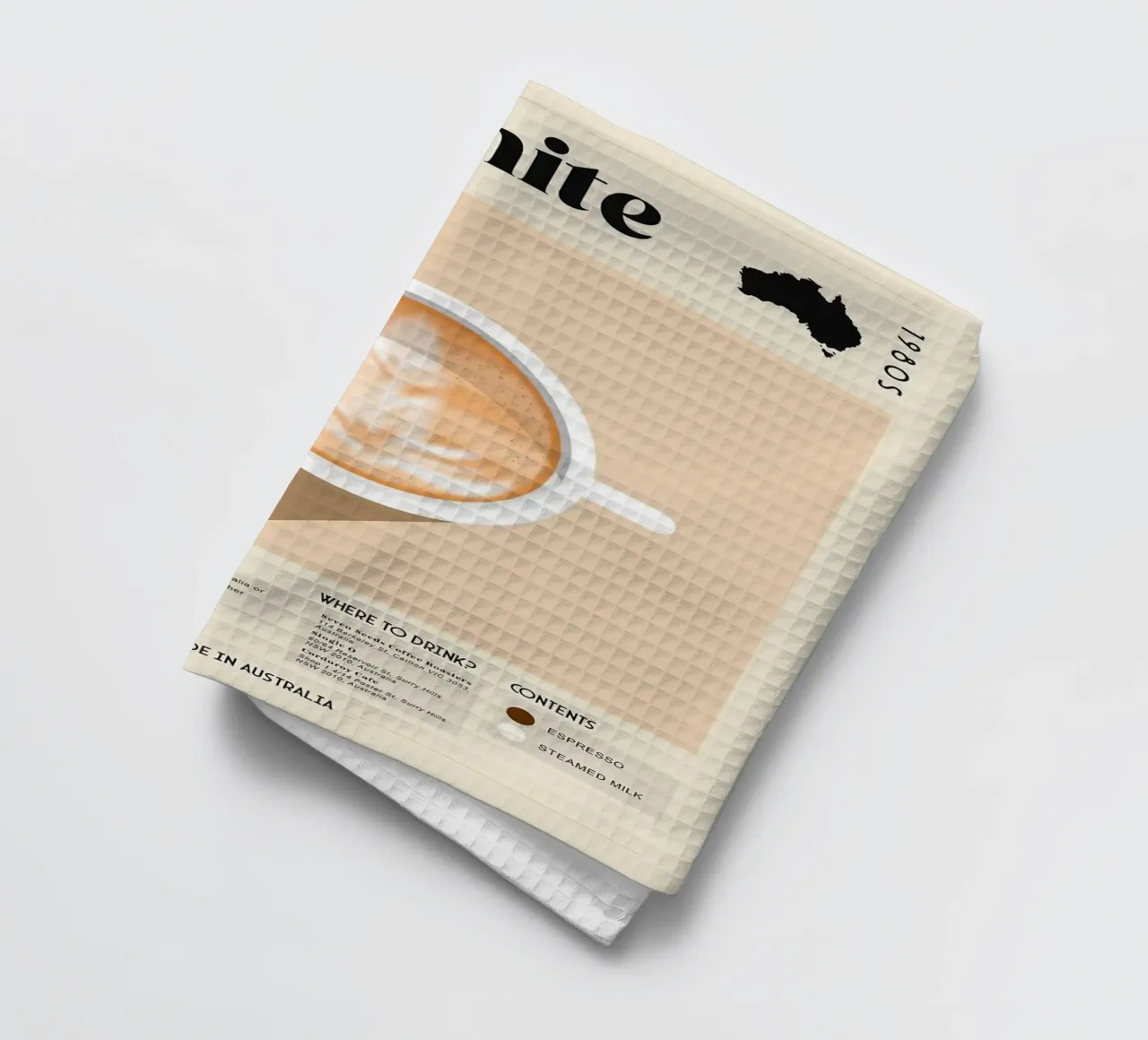 caffè latte art canovaccio da cucina da Luke Yaeger