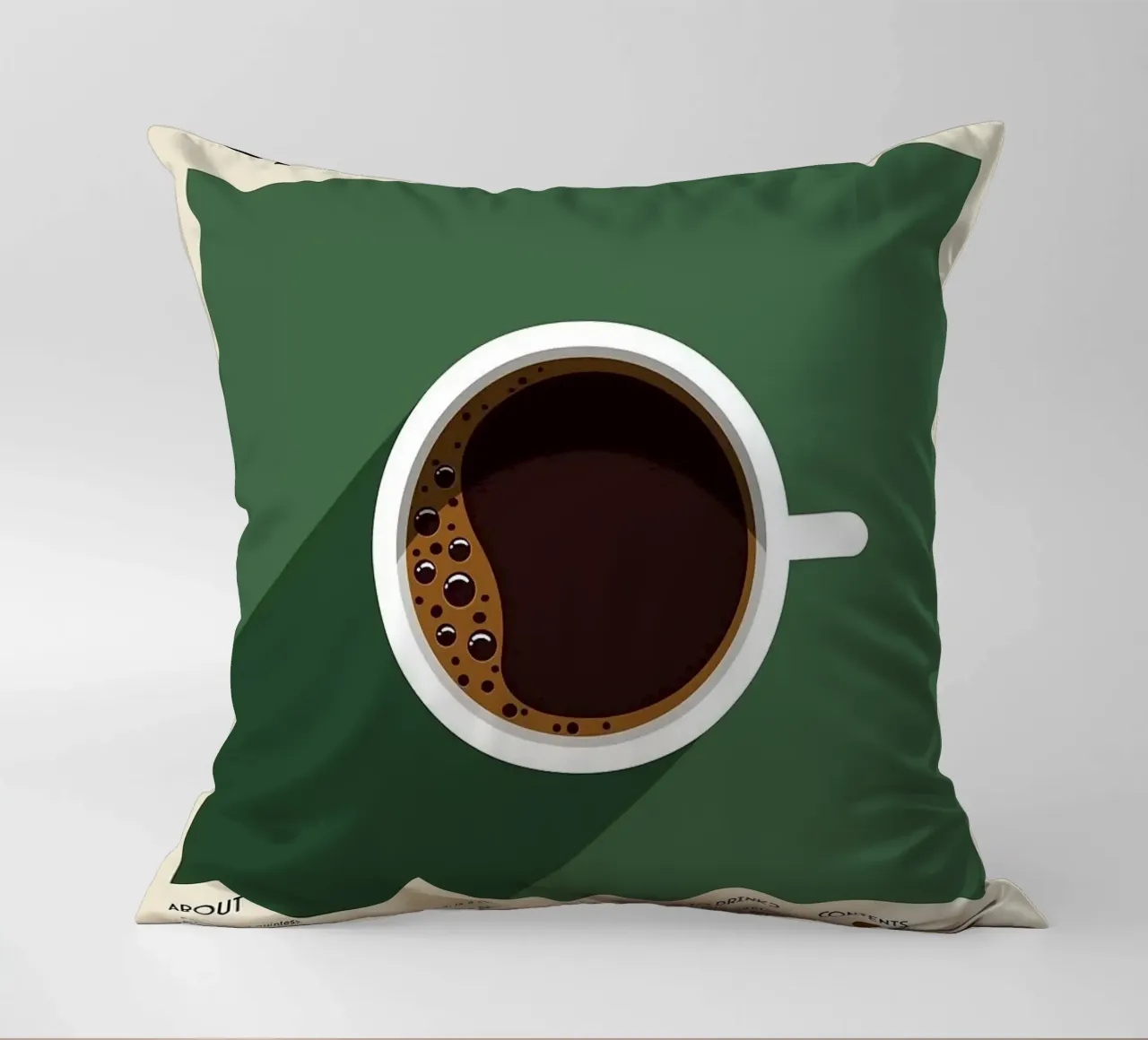 tazza da caffè espresso cuscino da Luke Yaeger