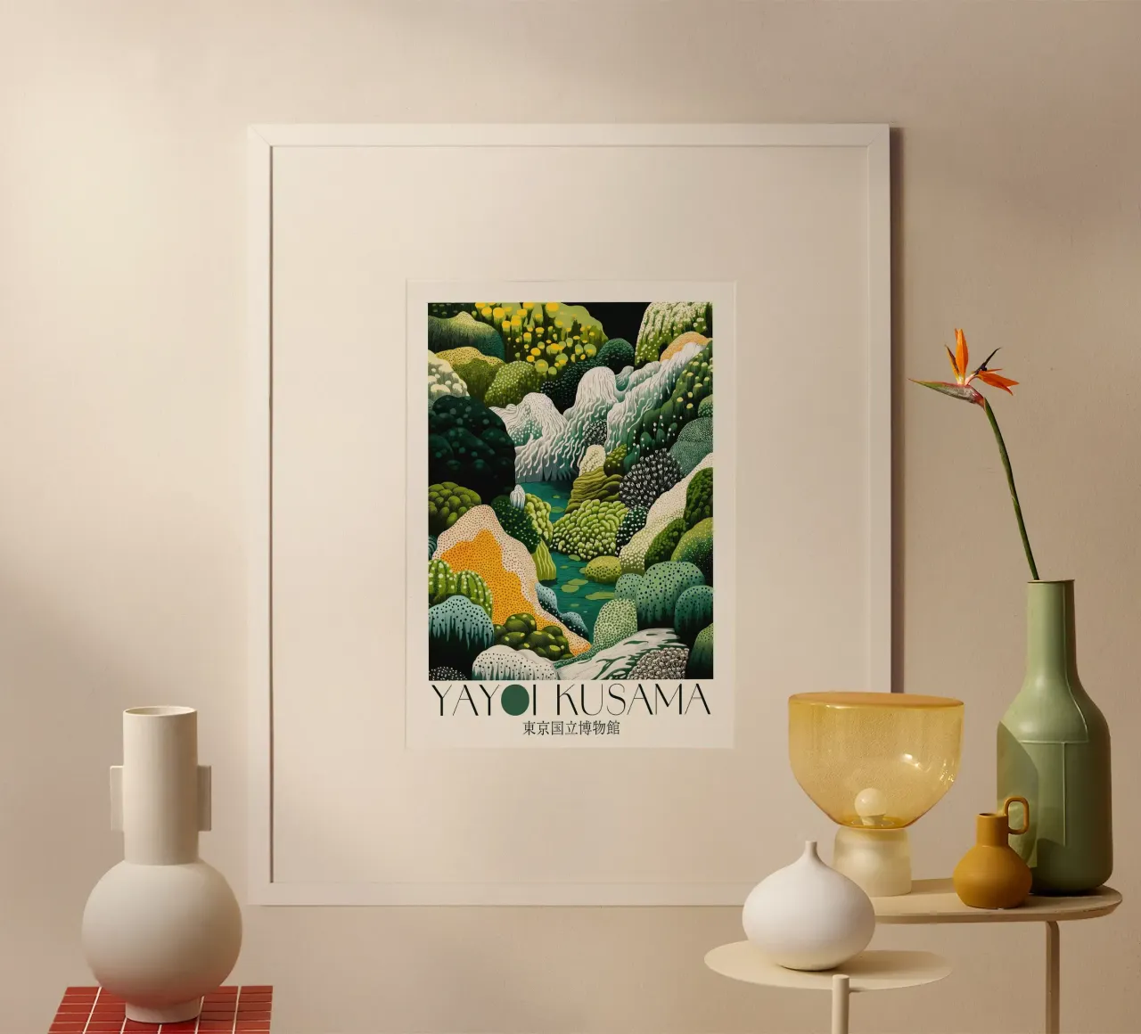 colline valli poster con telaio in alluminio da Luke Yaeger