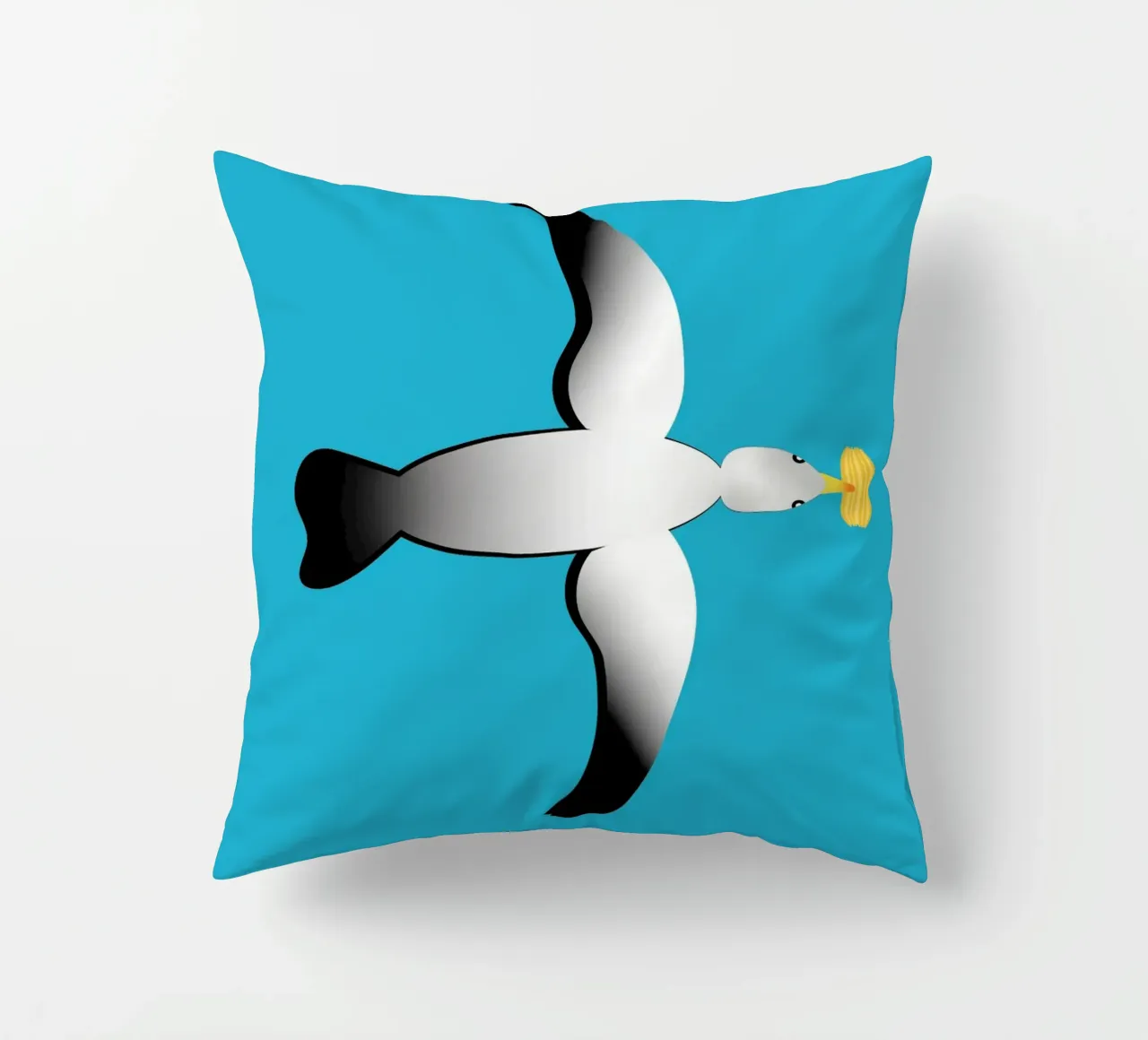 Patatine fritte Goéland cuscino da Design Plaisirs