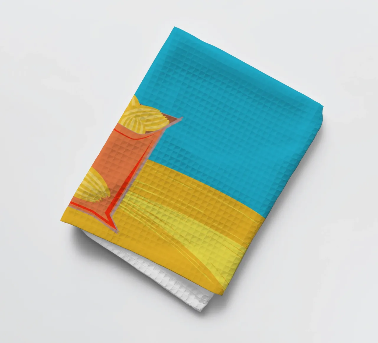 Goéland Chips tea towel by Design Plaisirs