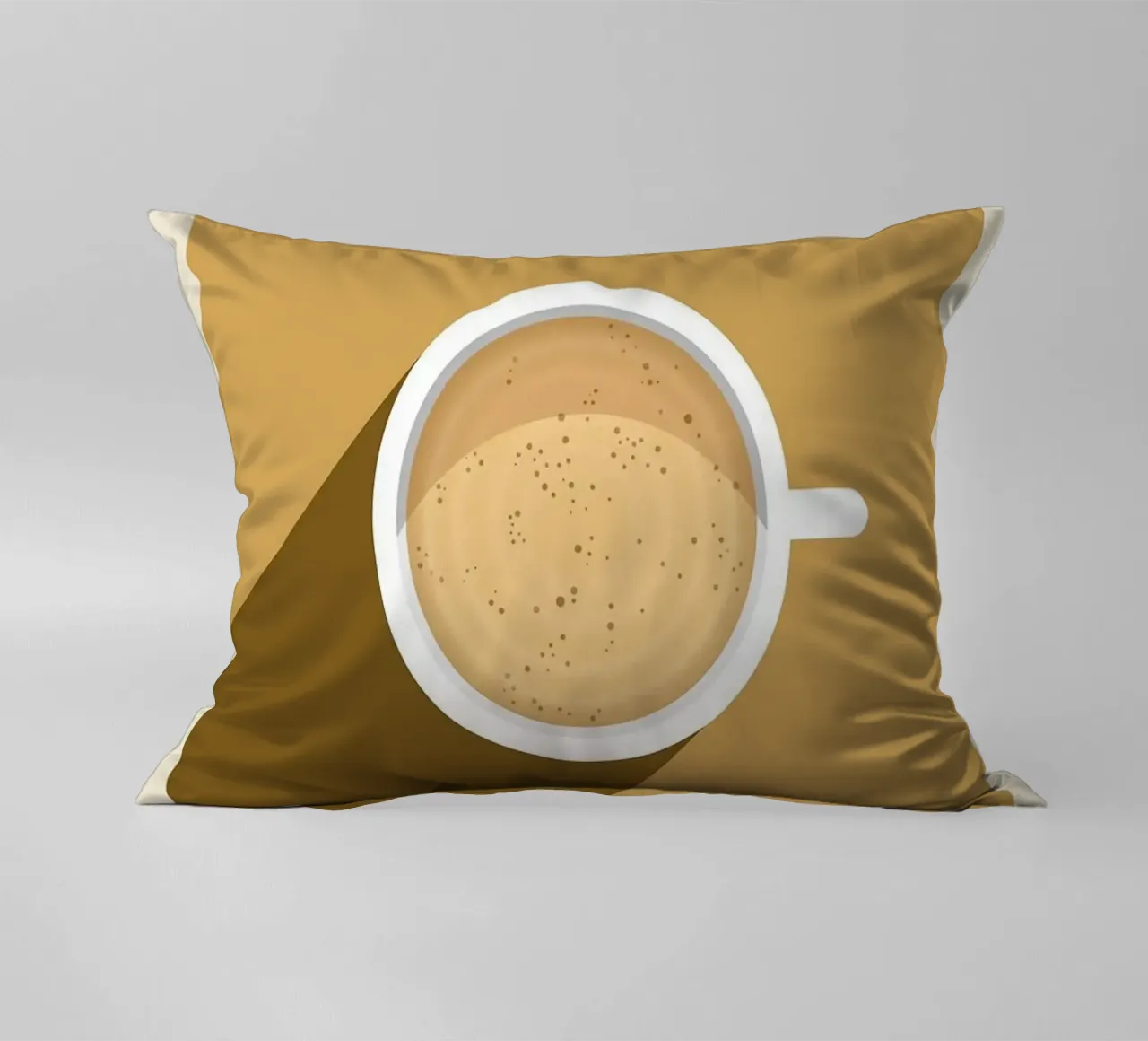 caffè con latte cuscino da Luke Yaeger