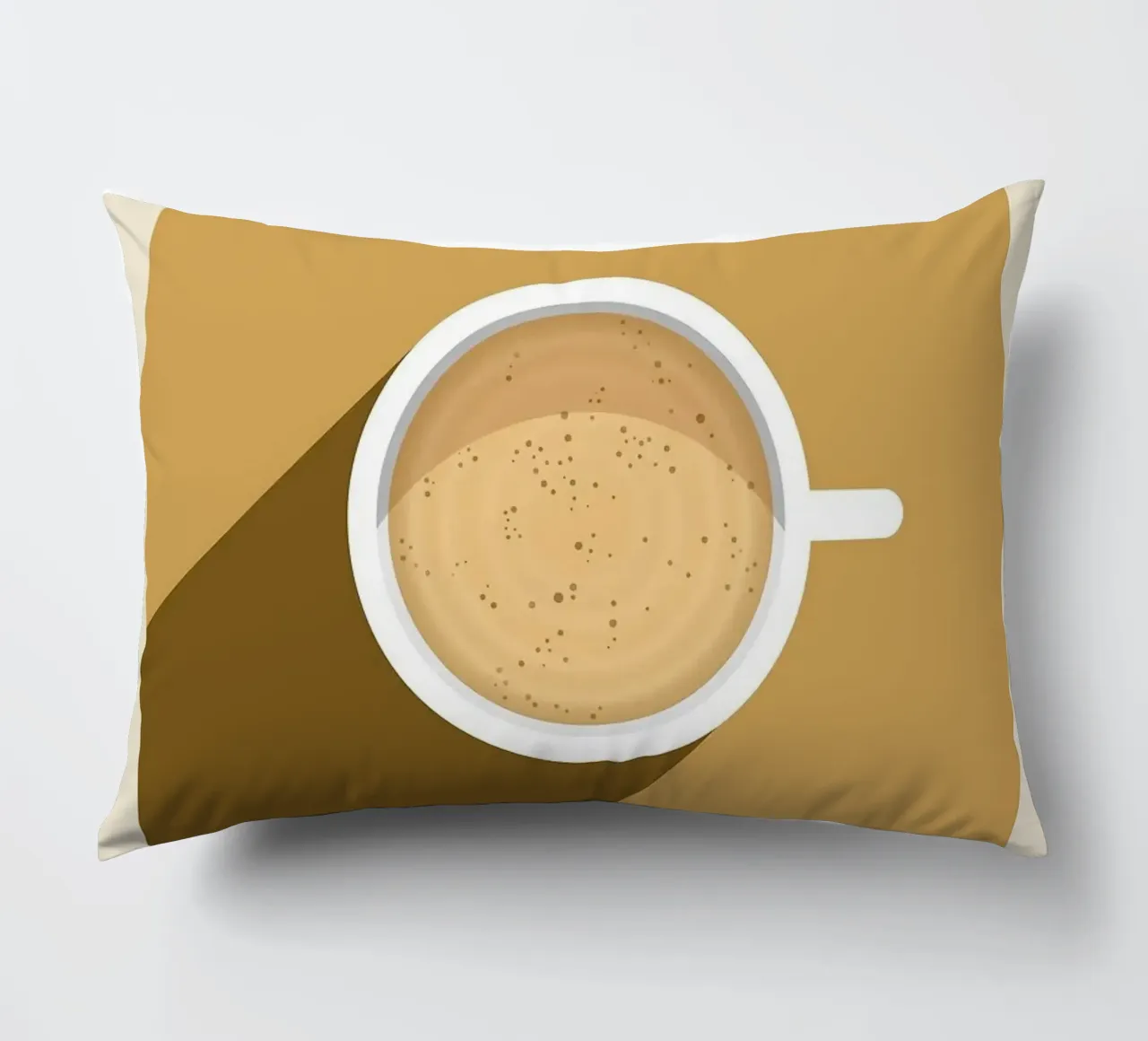 caffè con latte cuscino da Luke Yaeger