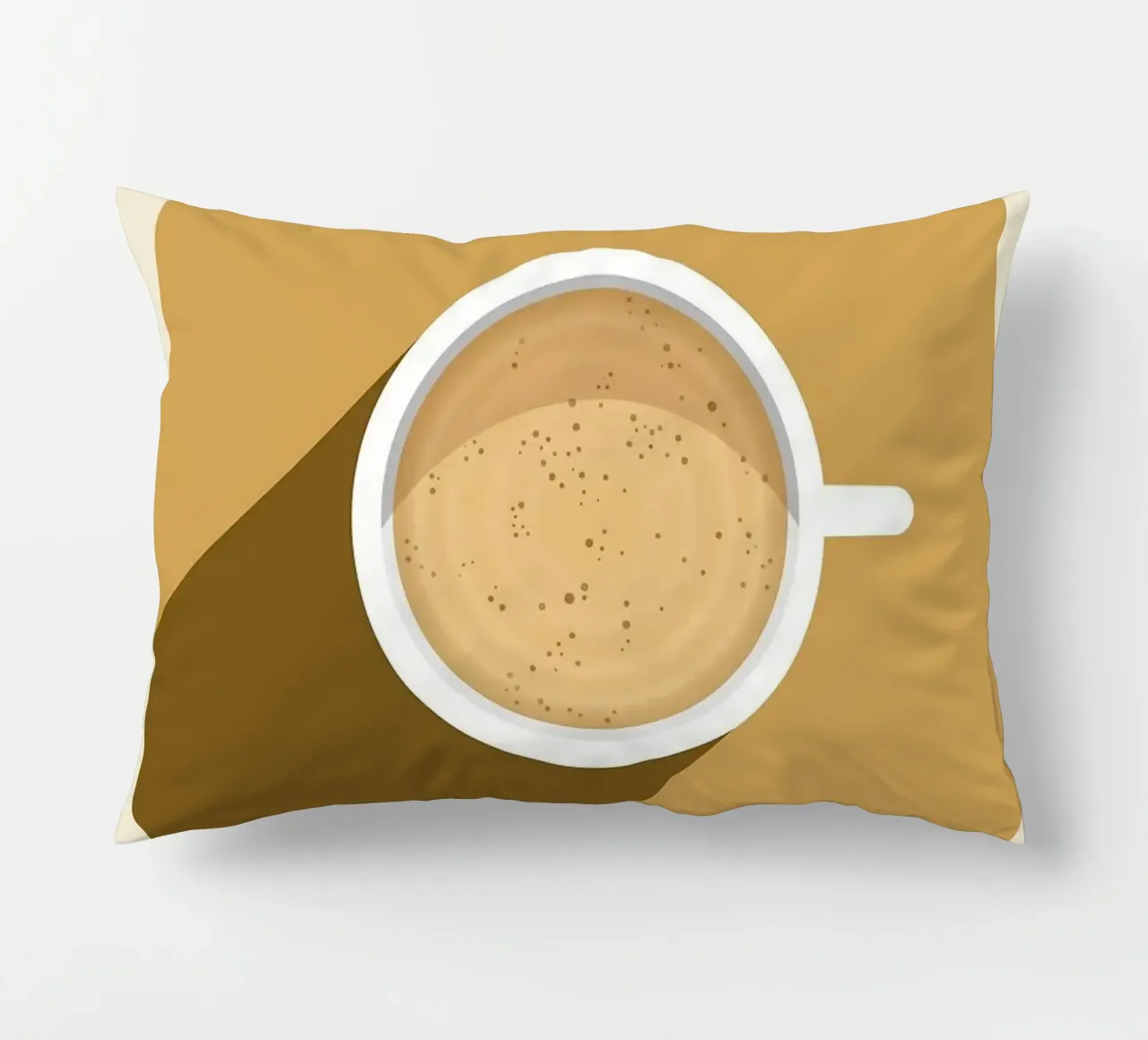 caffè con latte cuscino da Luke Yaeger