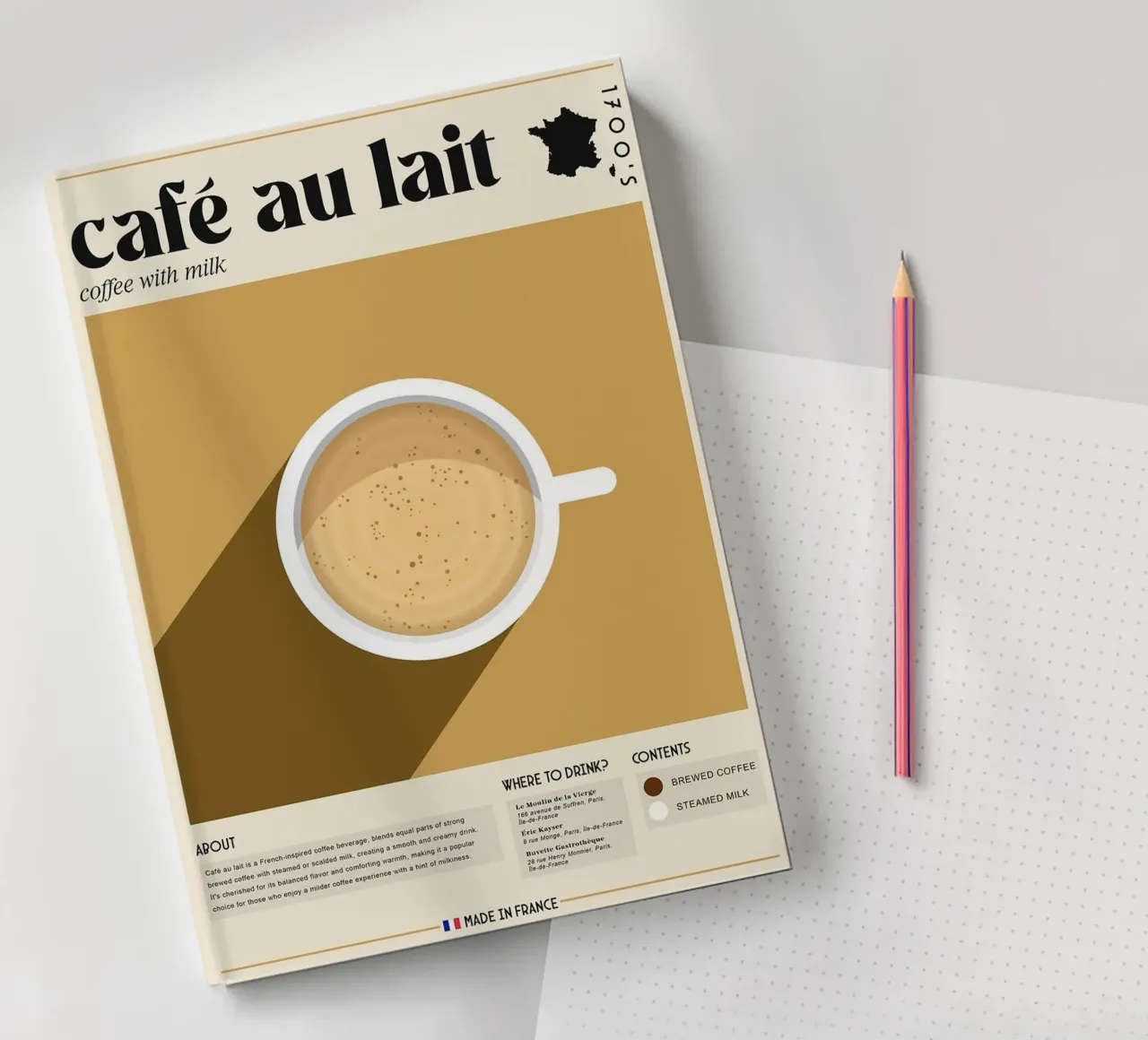 caffè con latte diario da Luke Yaeger