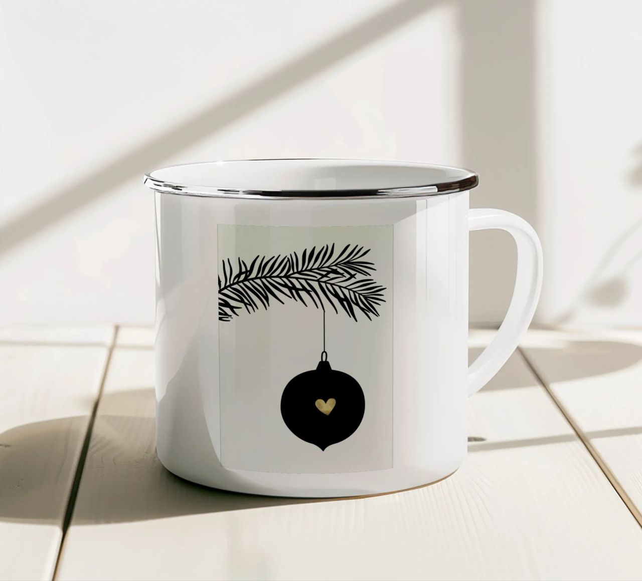 Fa La La La La 1 tazza in smalto da Kubistika