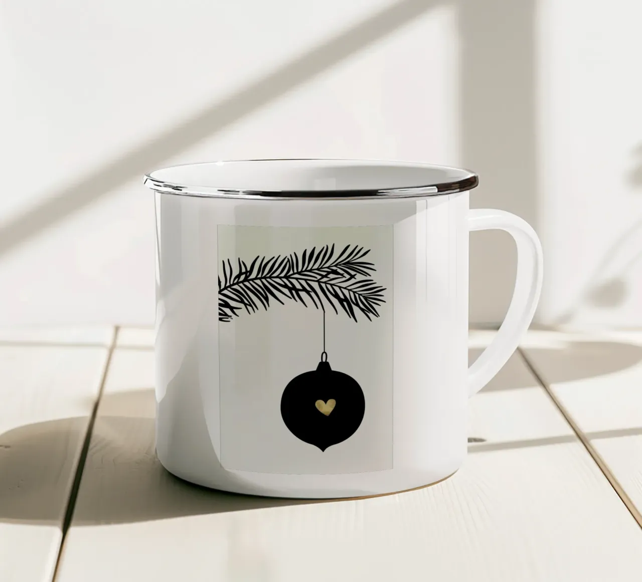 Fa La La La La 1 tazza in smalto da Kubistika