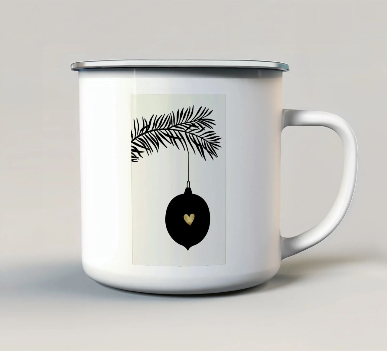 Fa La La La La 1 tazza in smalto da Kubistika
