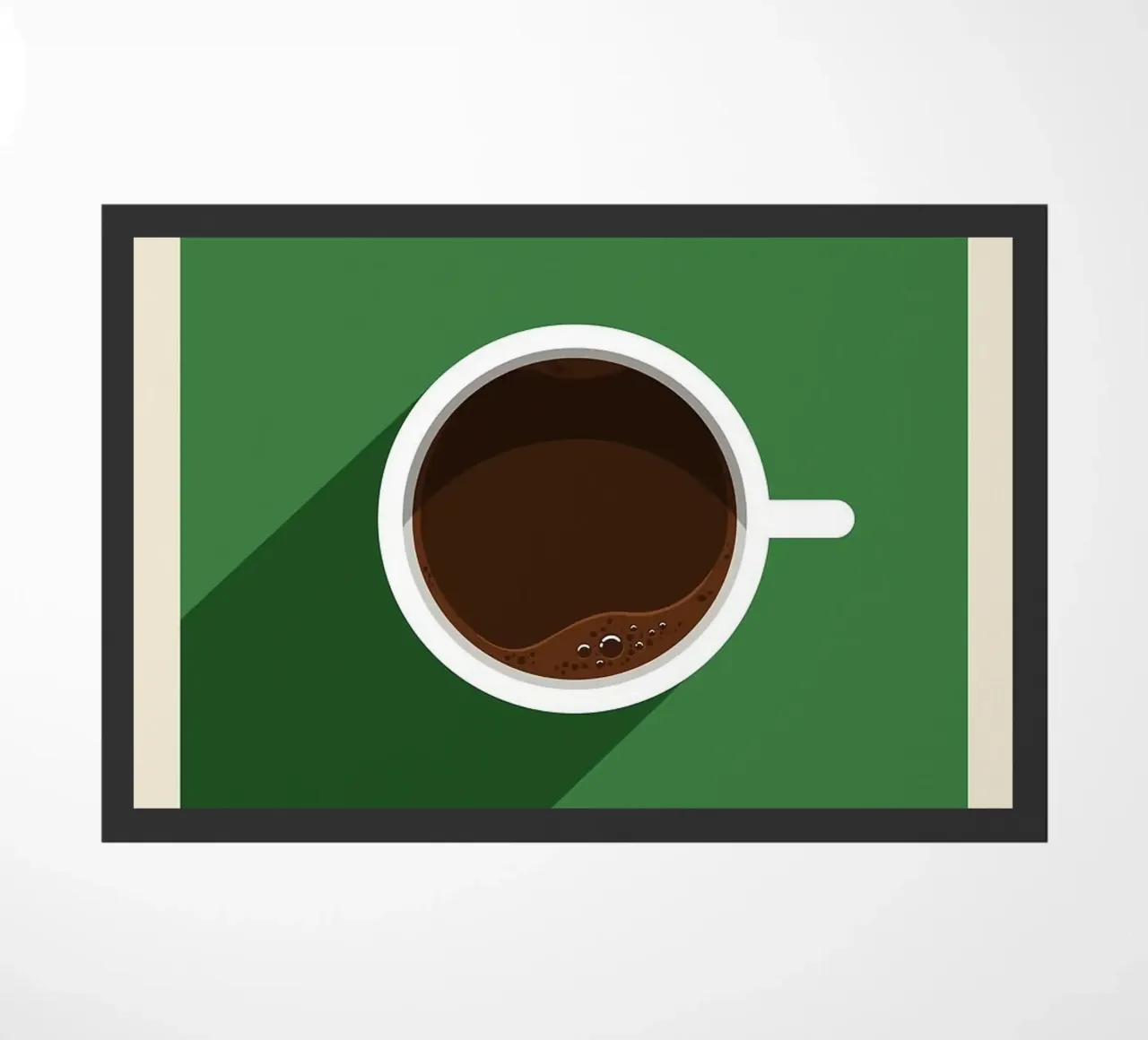 caffè americano zerbino da Luke Yaeger