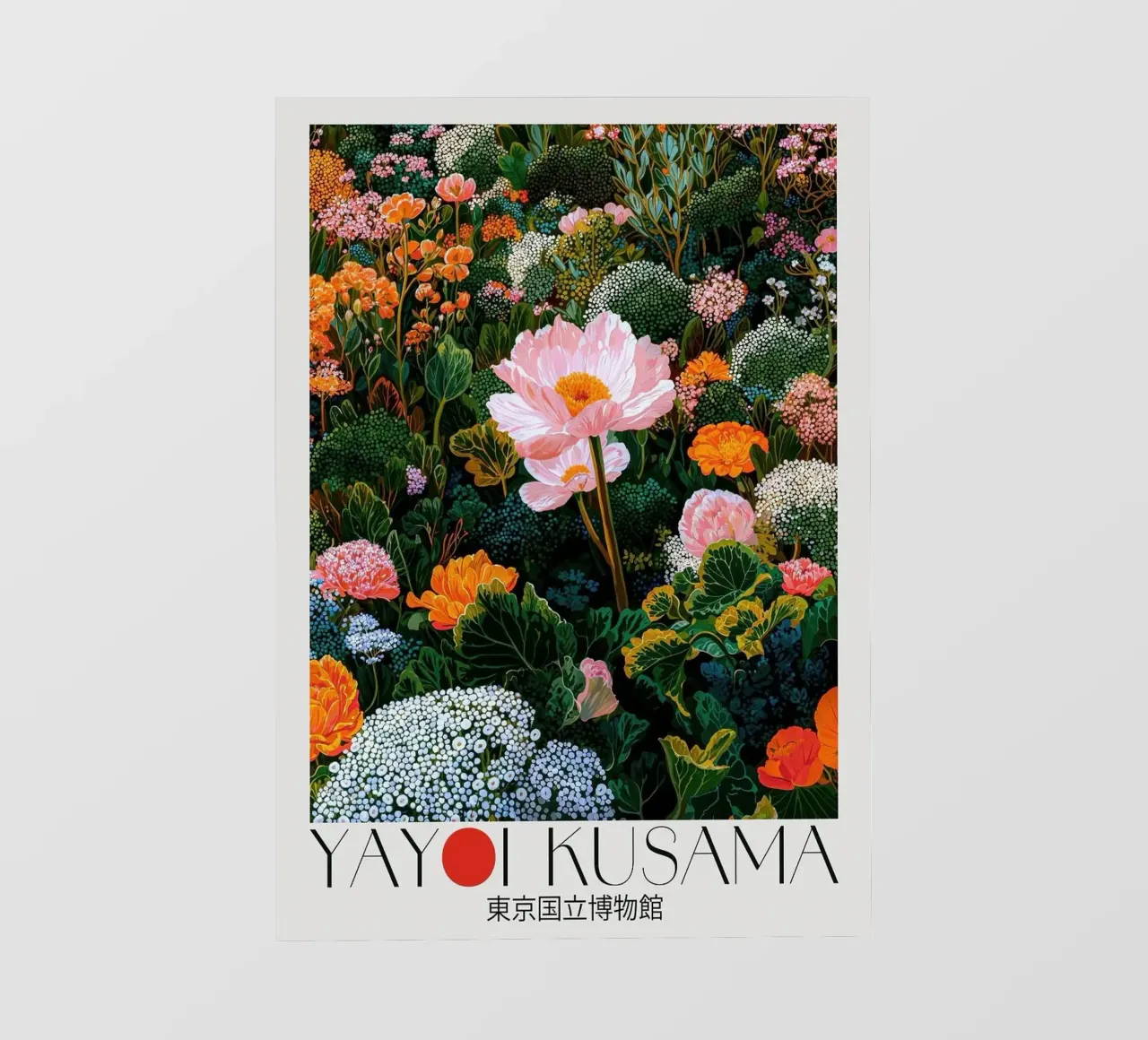 fiori giardino botanico telo in pvc da Luke Yaeger