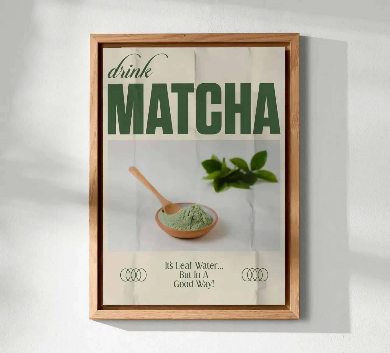 matcha green tea forex plate by Luke Yaeger