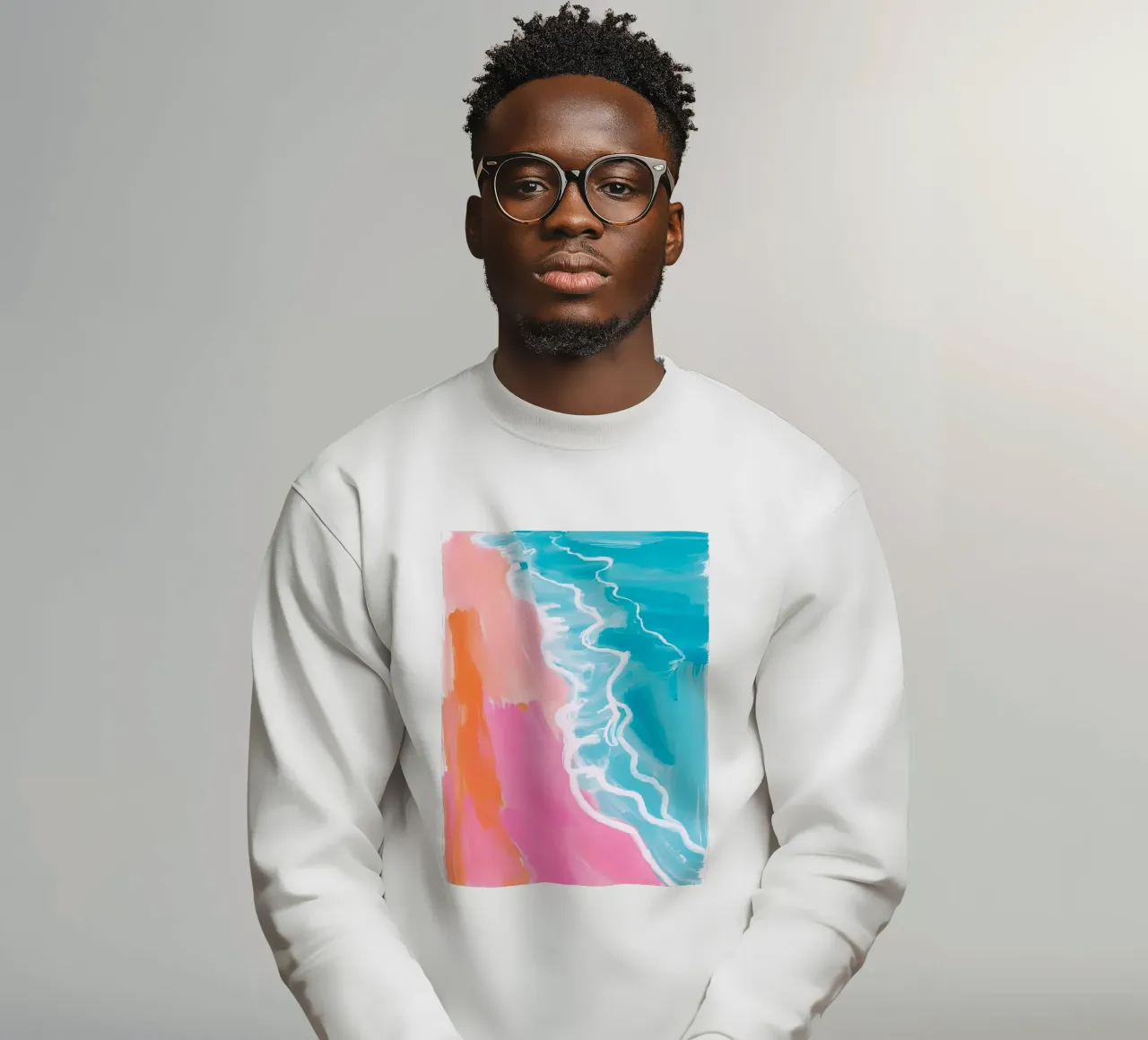 Sulla spiaggia felpa da Ohkimiko