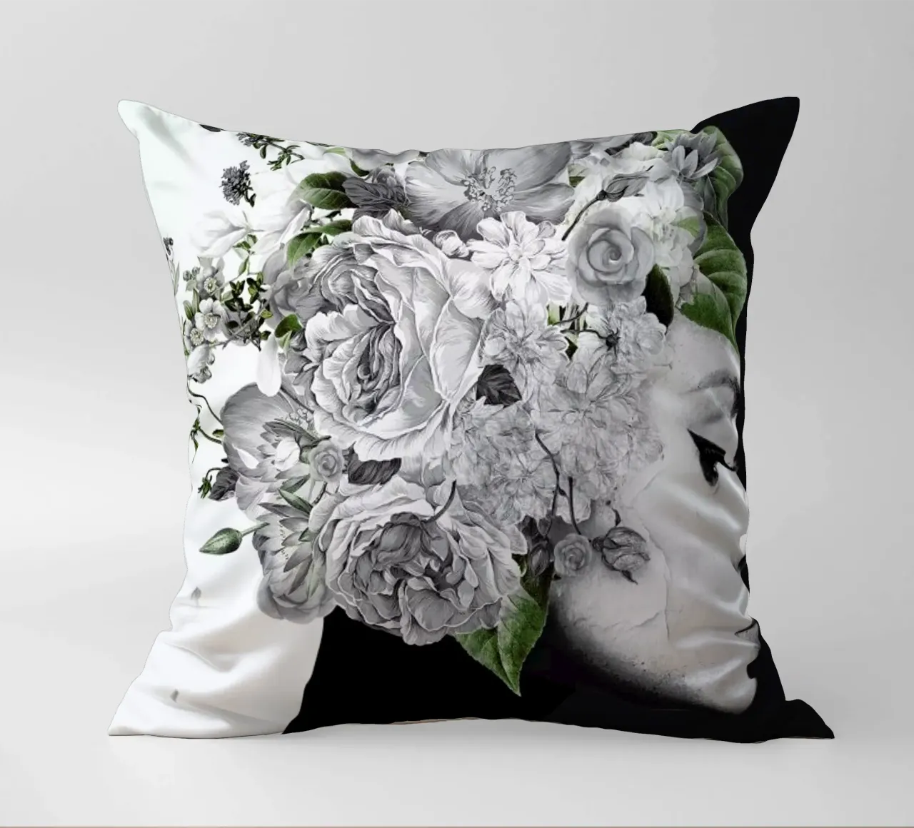 Flower Woman coussin de Wouter Rikken