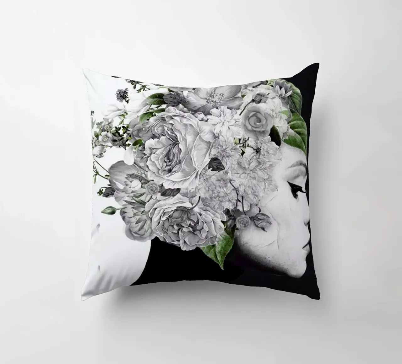Flower Woman coussin de Wouter Rikken