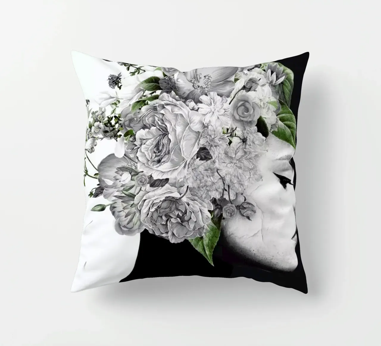 Flower Woman coussin de Wouter Rikken