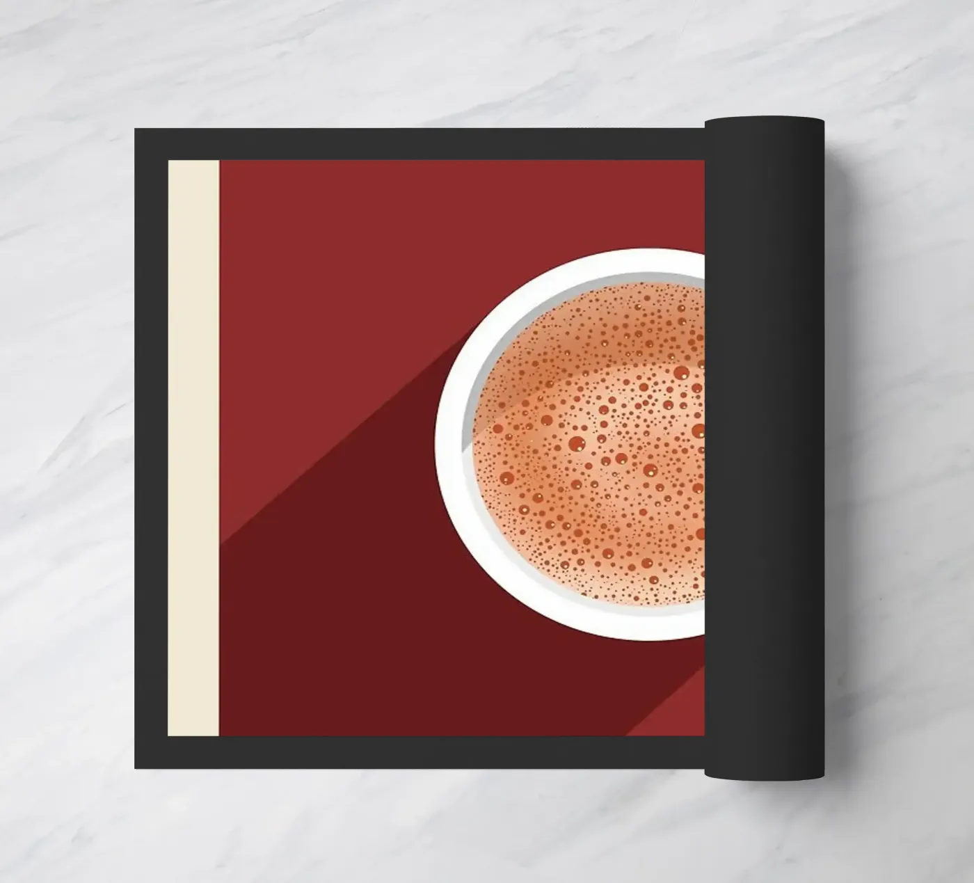 caffè occhi rossi zerbino da Luke Yaeger
