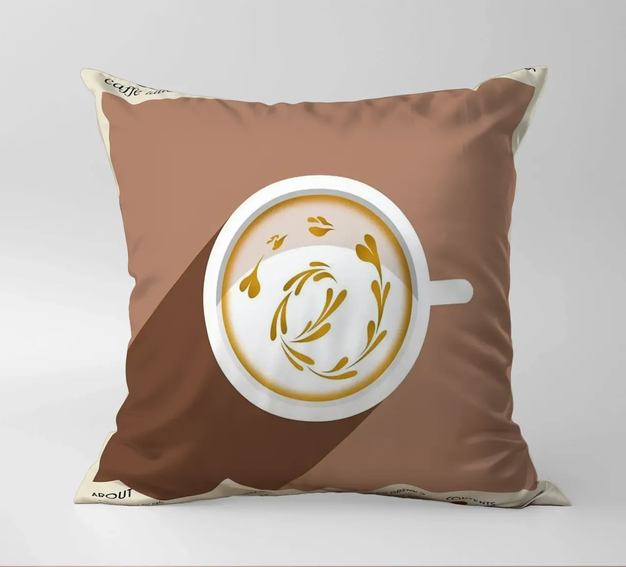caffè macchiato cuscino da Luke Yaeger