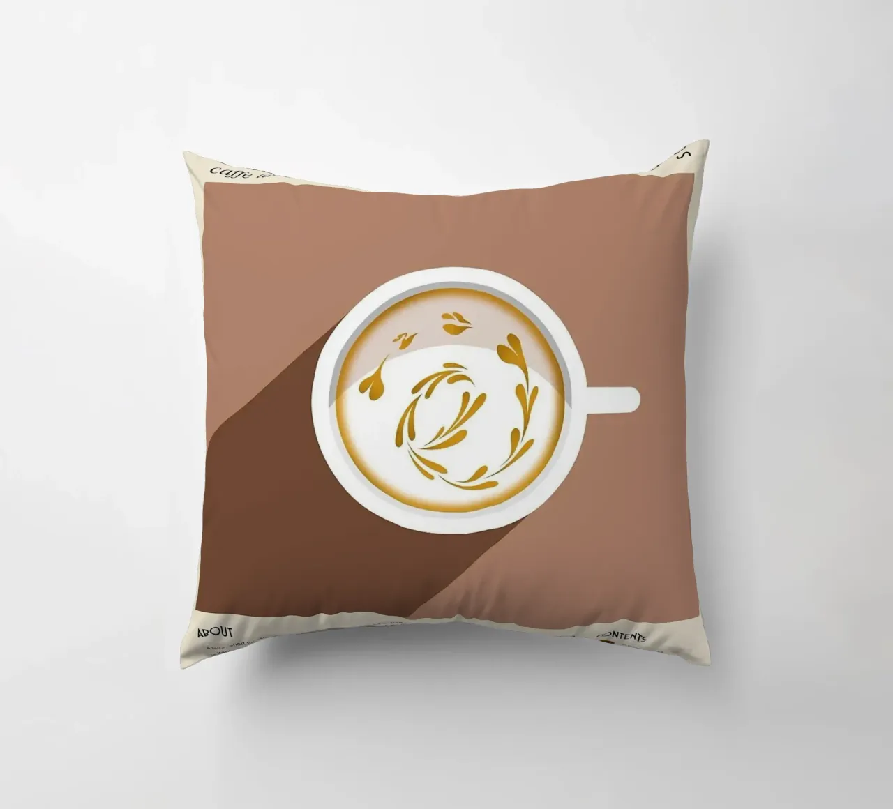 caffè macchiato cuscino da Luke Yaeger