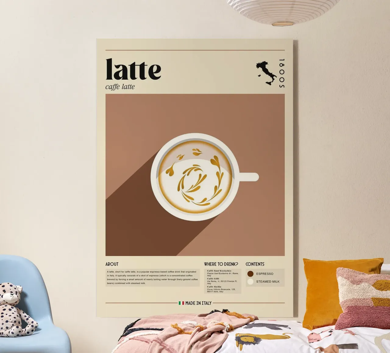 caffè macchiato plexiglass da Luke Yaeger