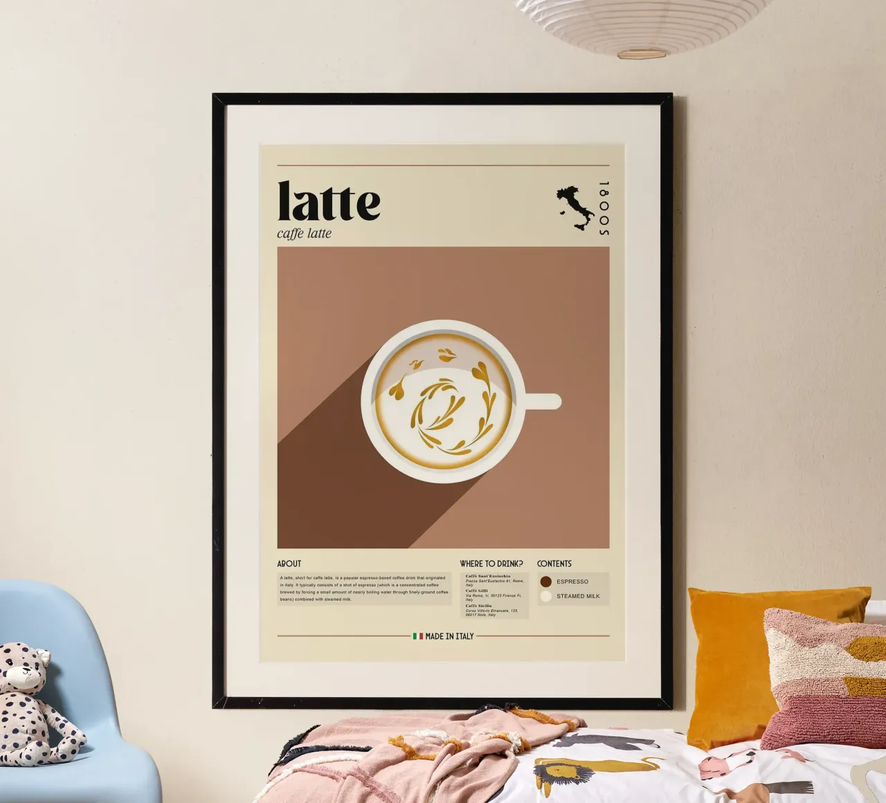 caffè macchiato poster da Luke Yaeger