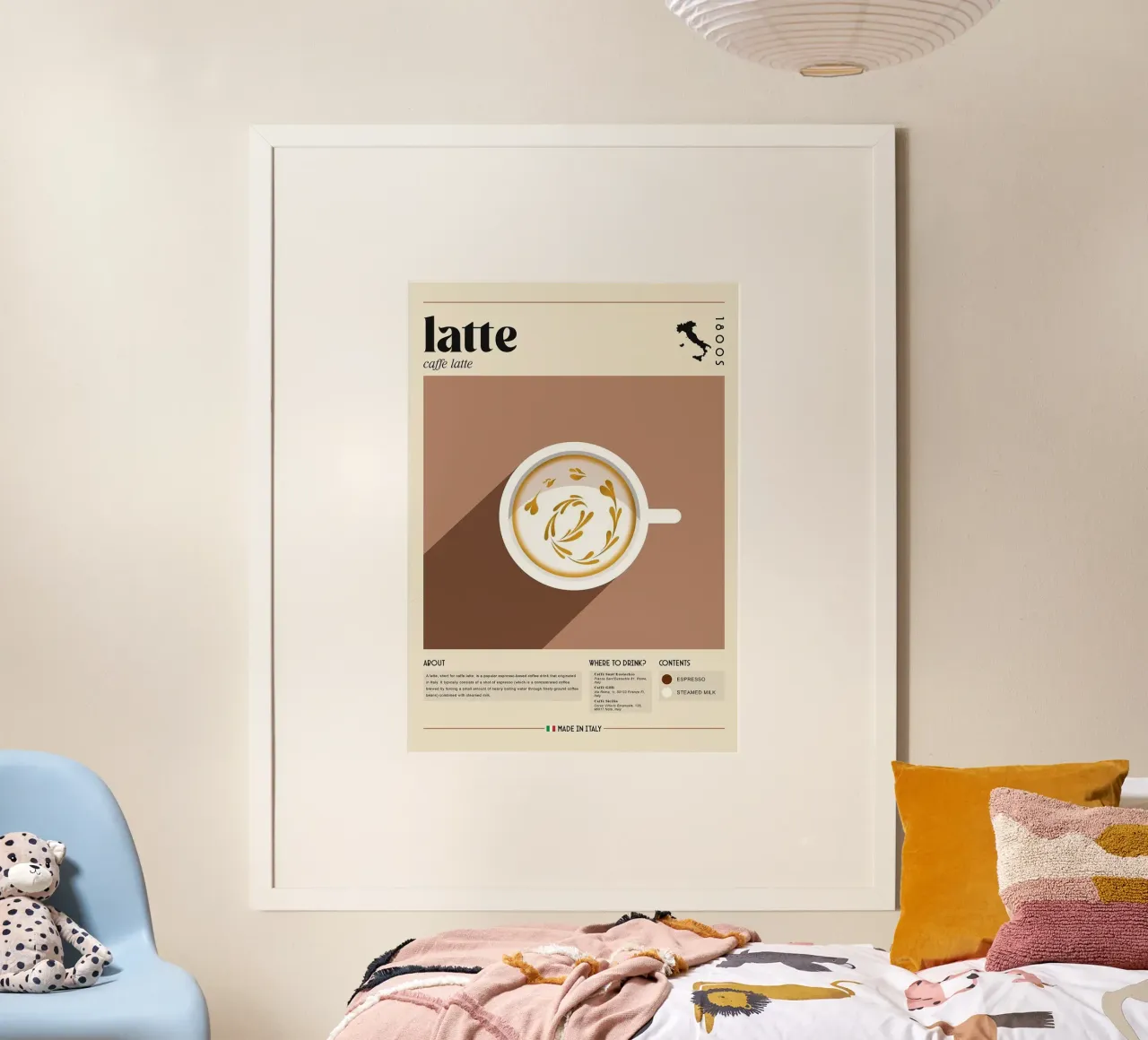 caffè macchiato poster da Luke Yaeger