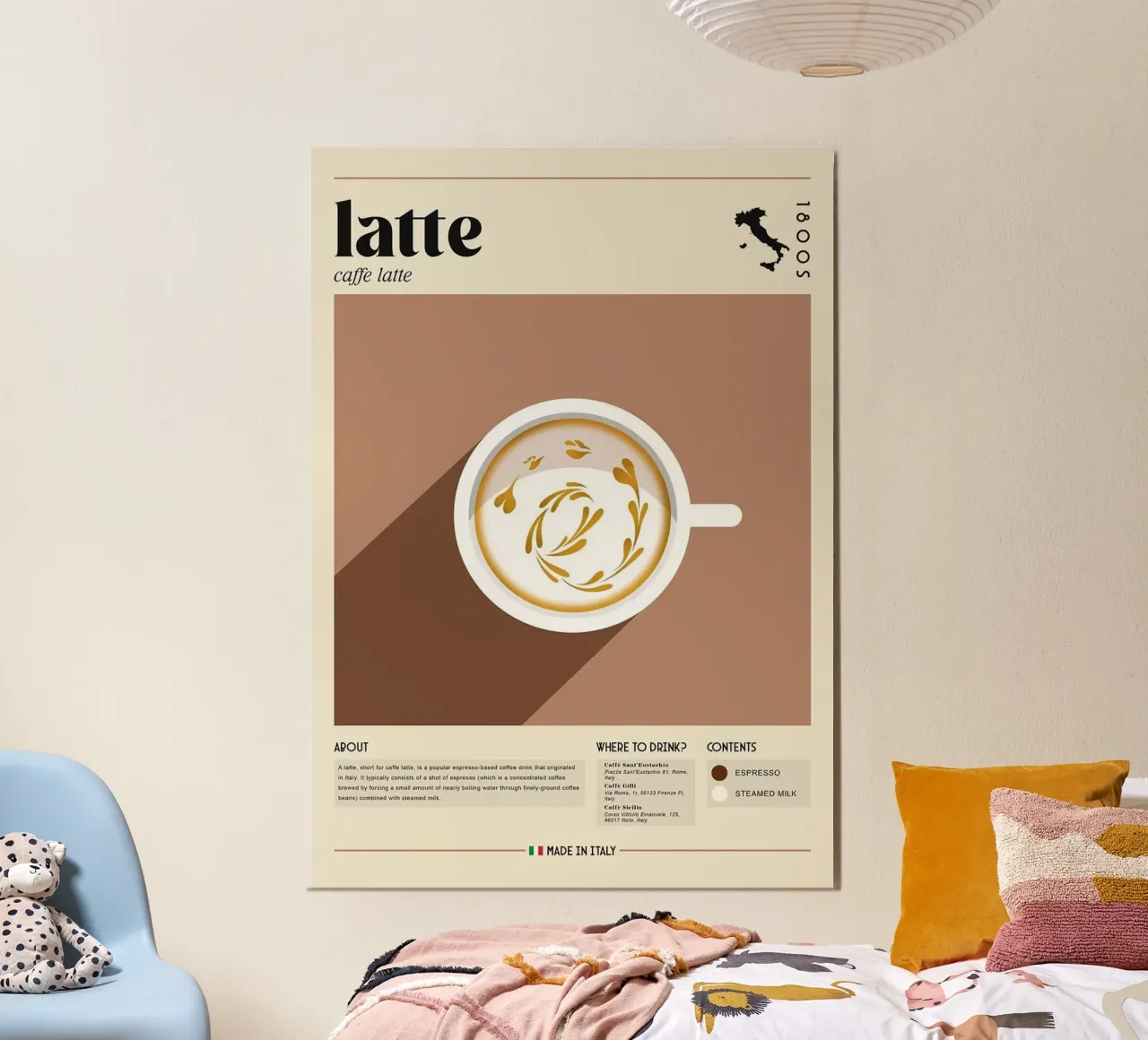 caffè macchiato poster da Luke Yaeger