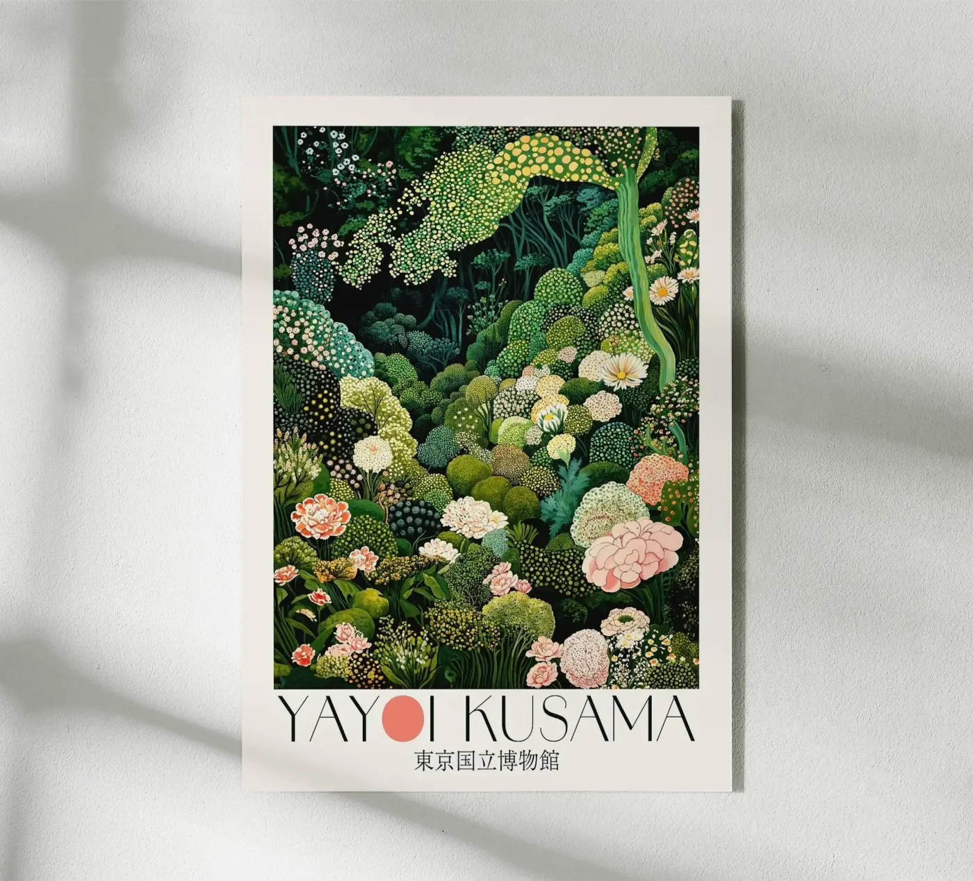 bloemen planten acryl van Luke Yaeger