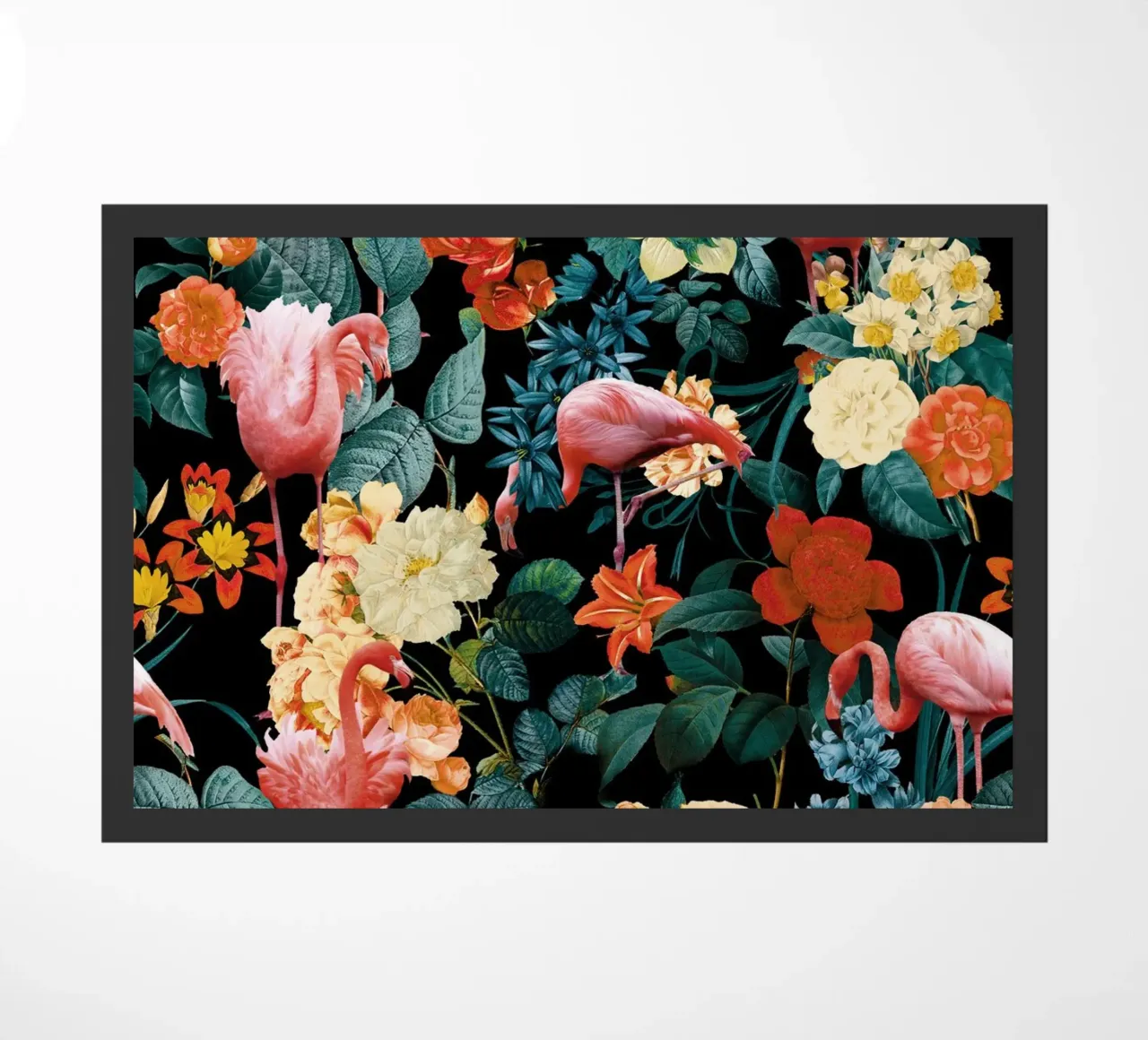 Floral and Flamingo II zerbino da burcukorkmazyurek