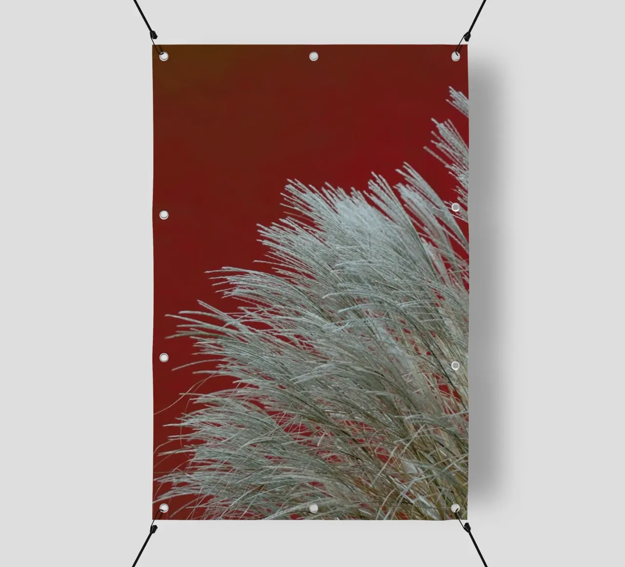 Grasses In The Wind Terracotta telo in pvc da Studio Nahili
