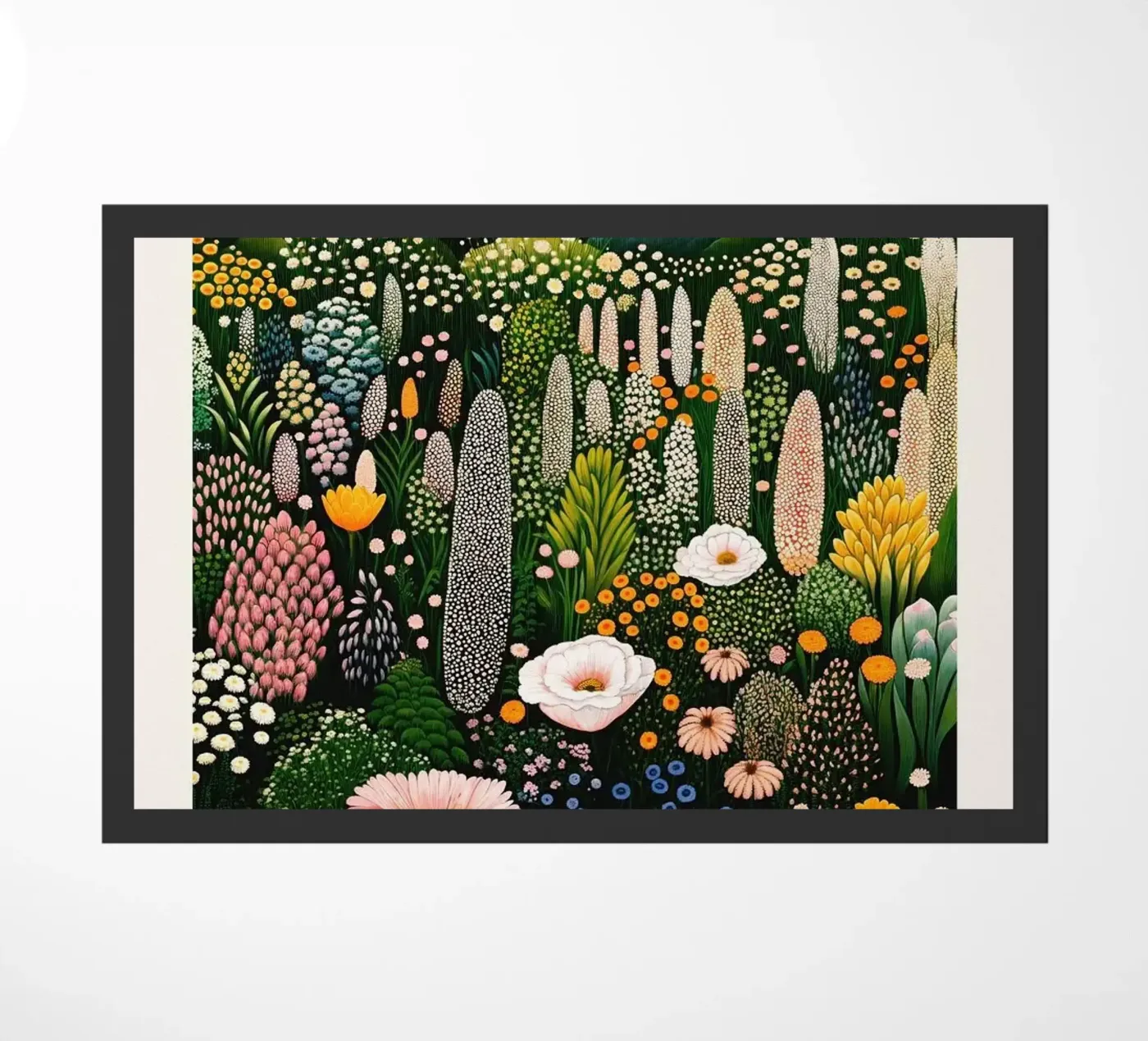 Blumenhügel Fußmatte von Luke Yaeger