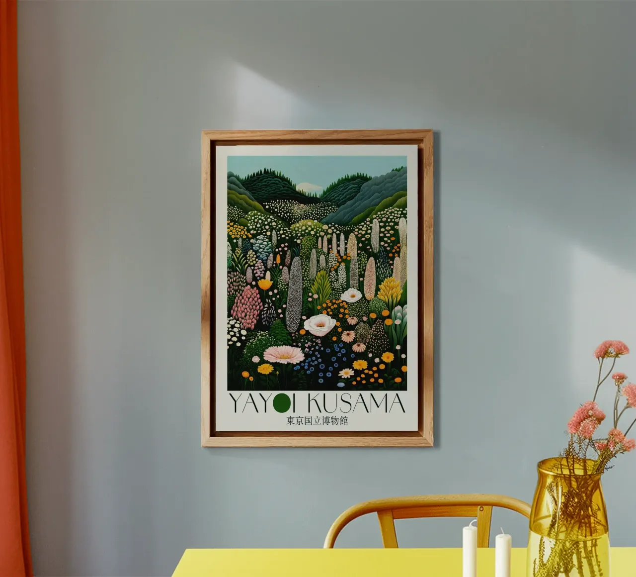 Blumenhügel Forex-Platte von Luke Yaeger