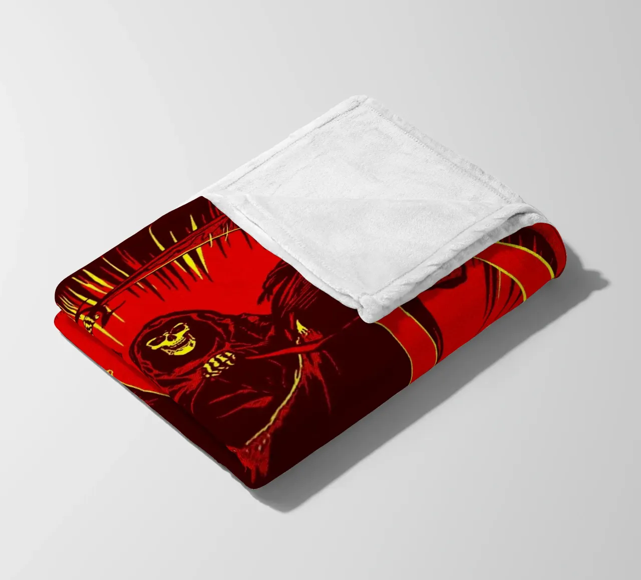 metallica band art fleece blanket by vanhesling