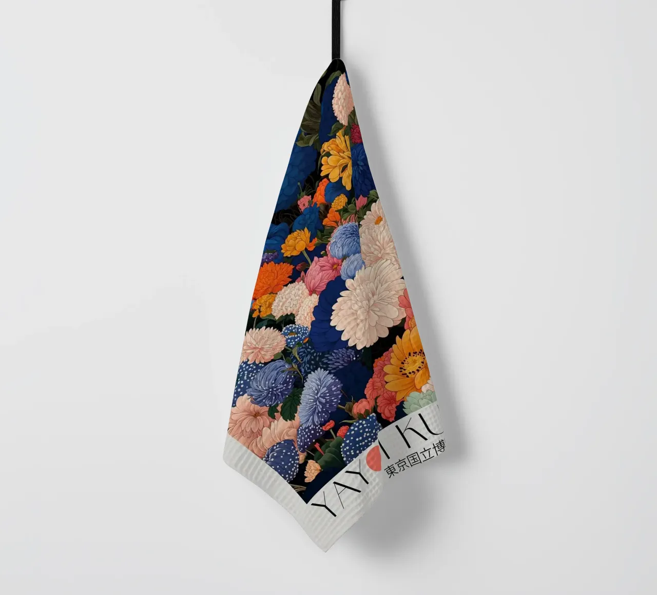 fleurs motif floral torchon de Luke Yaeger