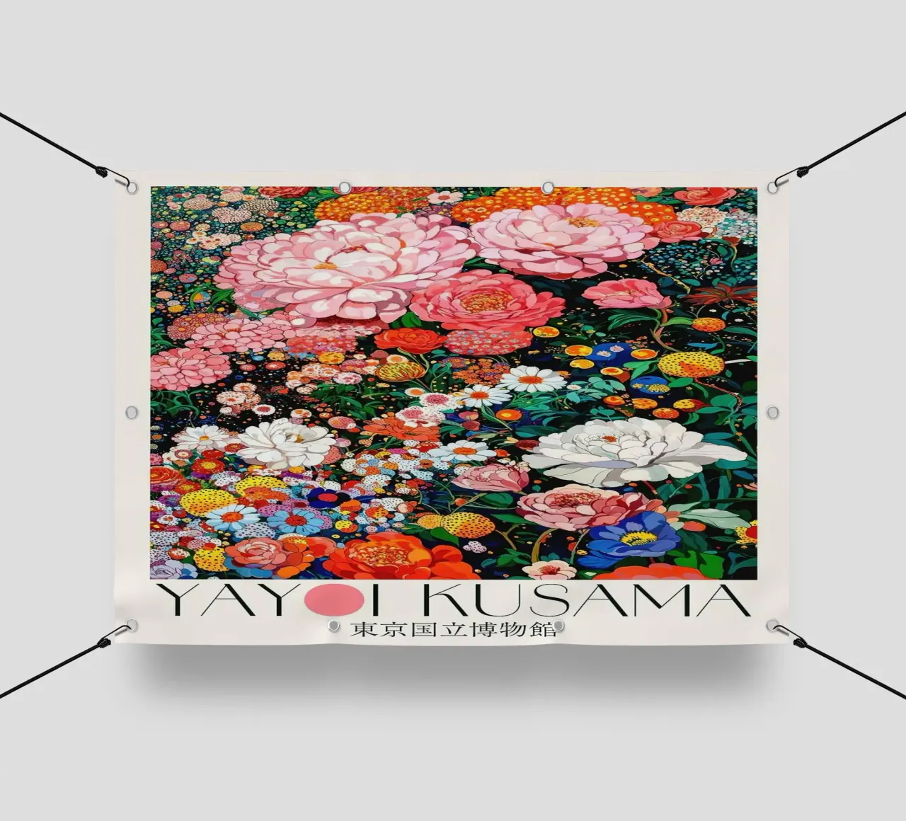 fiori peonie telo in pvc da Luke Yaeger