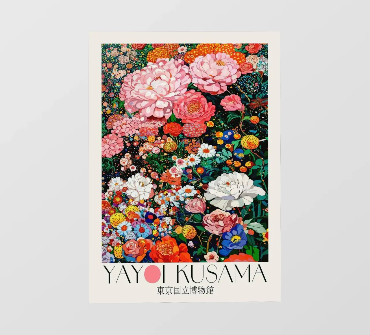 fiori peonie telo in pvc da Luke Yaeger
