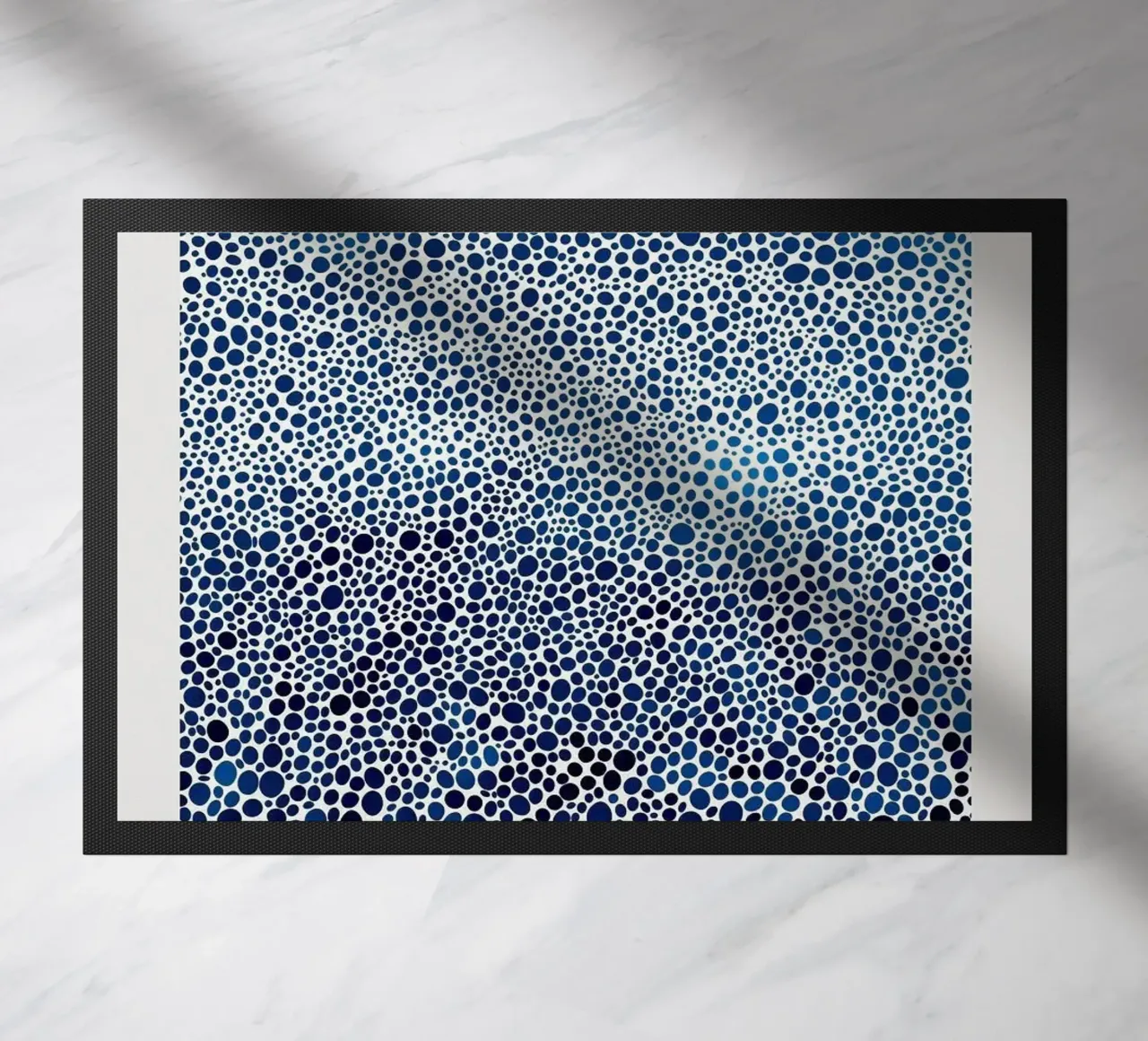 dots circles doormat by Luke Yaeger