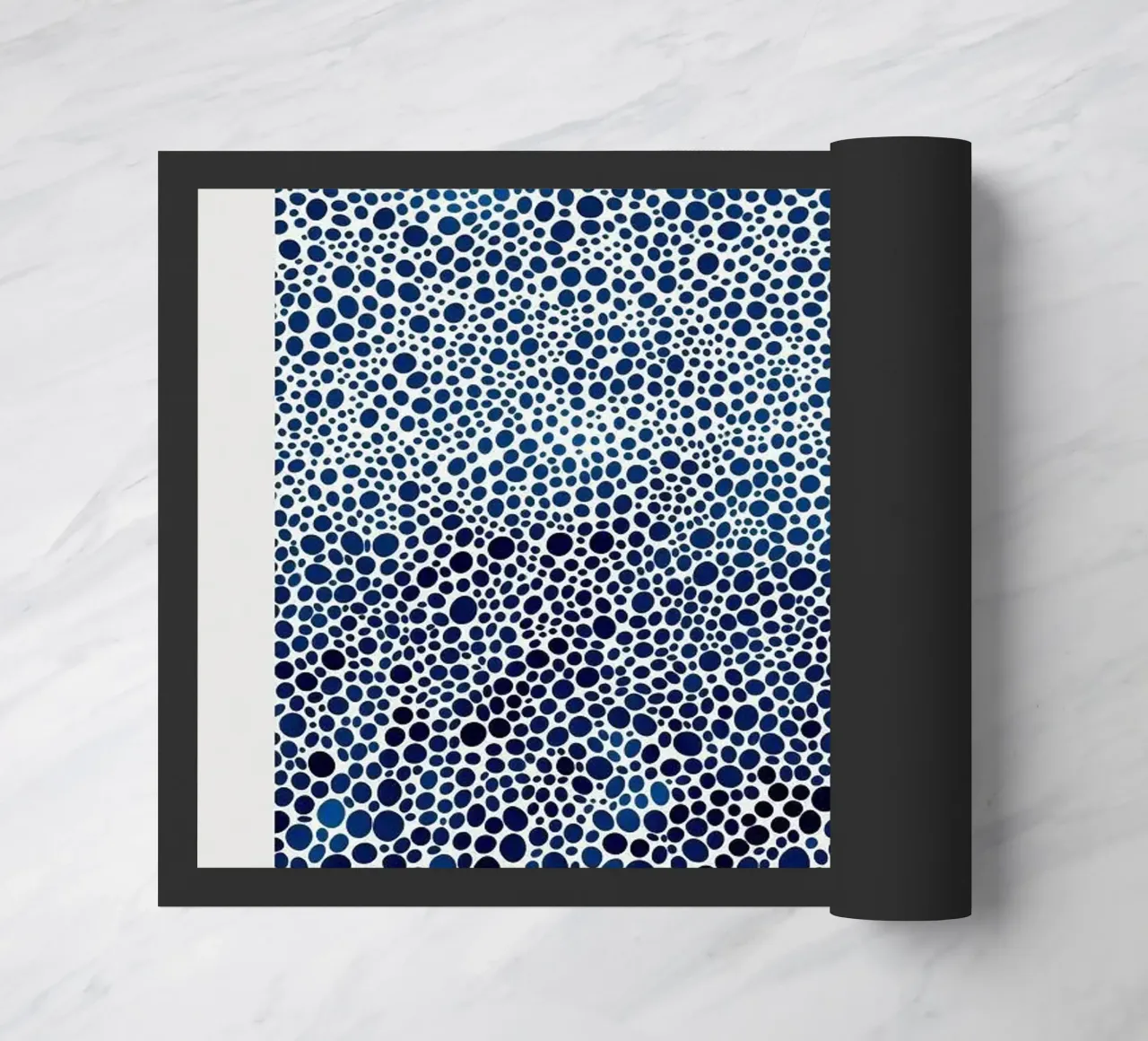 dots circles doormat by Luke Yaeger