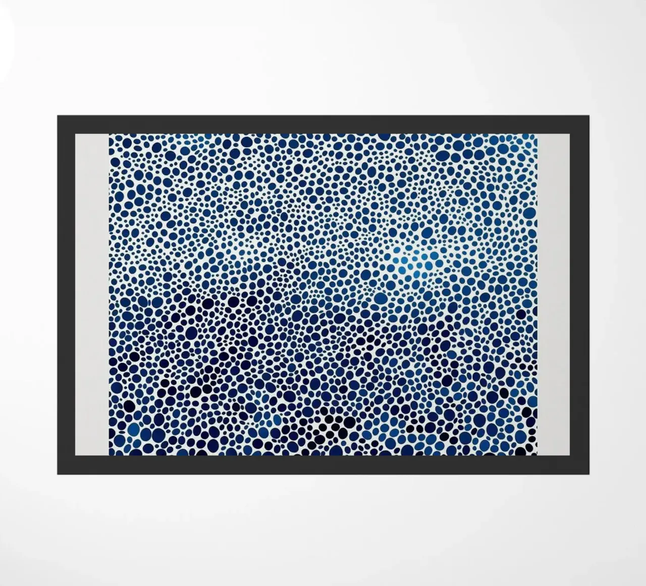 dots circles doormat by Luke Yaeger