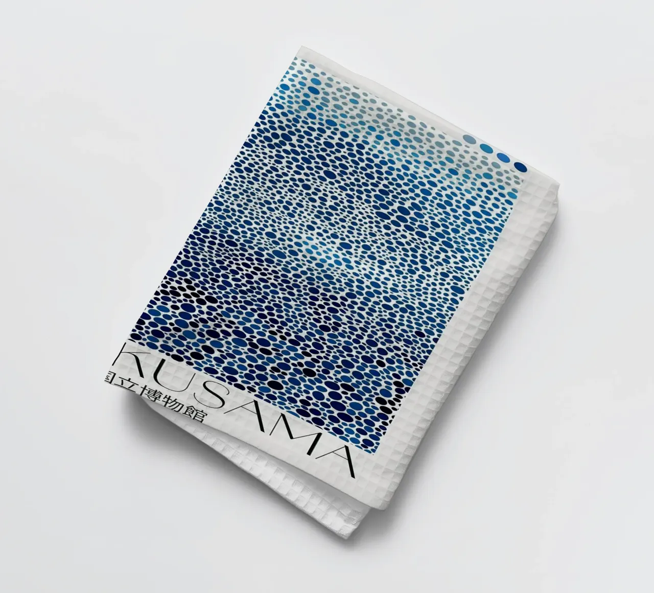 dots circles tea towel by Luke Yaeger