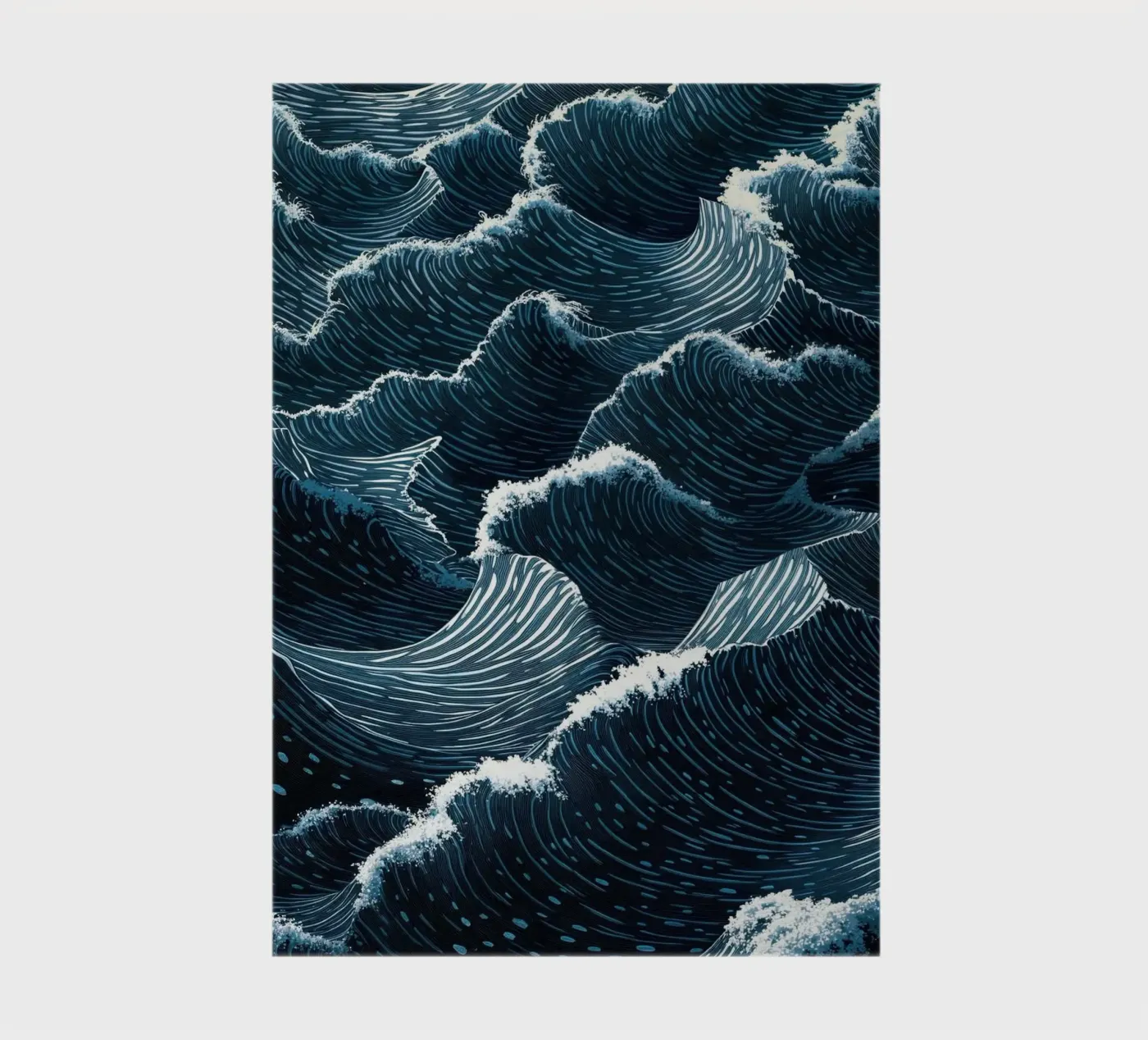 ocean waves carnet de Luke Yaeger