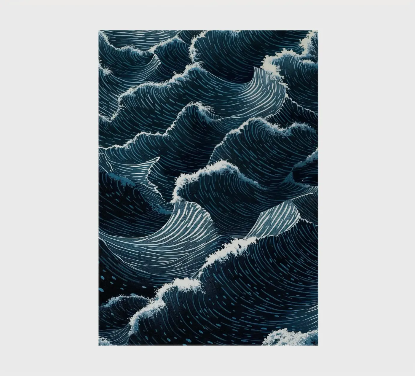 ocean waves carnet de Luke Yaeger