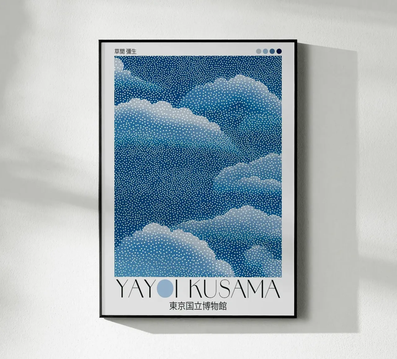 clouds dots Acryl-Glas von Luke Yaeger